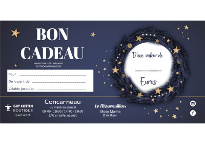 Noël dans vos boutiques de Concarneau